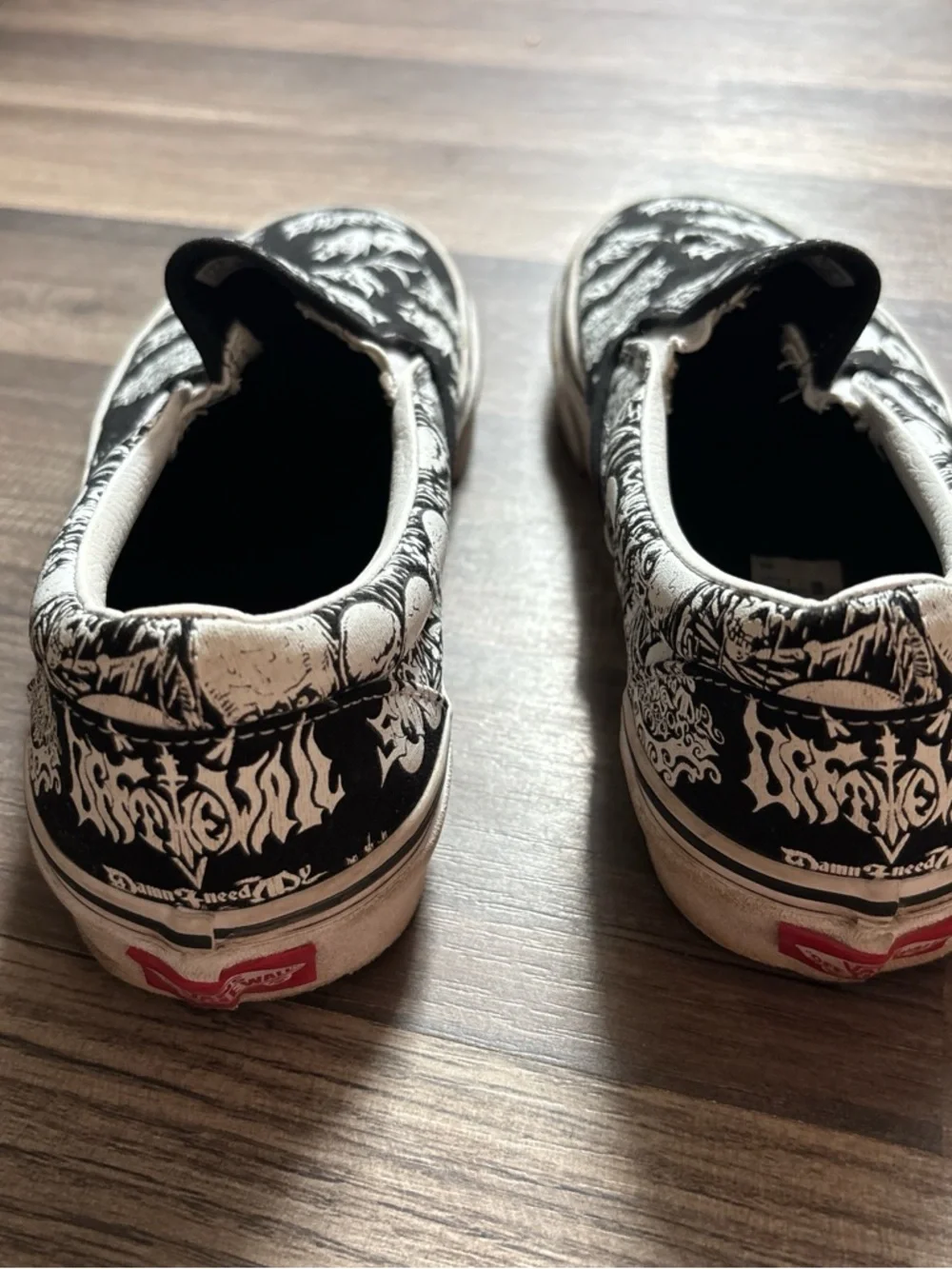 Vans slip on forgotten bones shoes - Picture 3 of 8